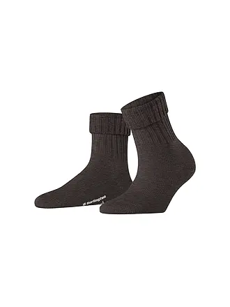 BURLINGTON | Damen Socken PLYMOUTH 36-41 black | braun